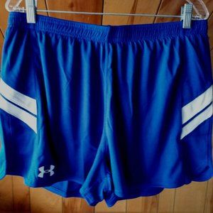 NEW Under Armour Mens Blue XL Light Running Shorts
